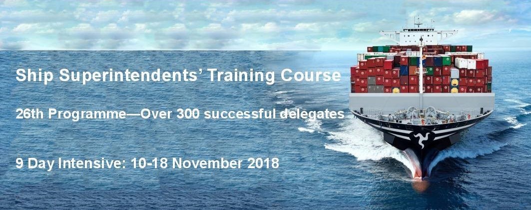 Spaces Still Available for Next Ship Superintendents’ Training Course